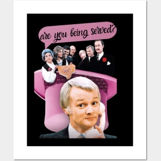 are you being served? Posters and Art